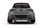 Rally Armor 23-26 Toyota GR Corolla Black Mud Flap w/Light Blue Logo