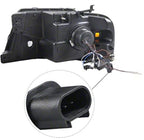Raxiom 04-08 Ford F-150 Axial Series LED Projector Headlights- Black Housing (Clear Lens)