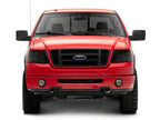 Raxiom 04-08 Ford F-150 Axial Series OEM Style Replacement Headlights- Chrome Housing- Smoked Lens