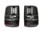 Raxiom 04-08 Ford F-150 Styleside LED Tail Lights- Black Housing (Clear Lens)