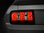 Raxiom 05-09 Ford Mustang Coyote Tail Lights- Black Housing (Smoked Lens)