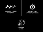 Raxiom 05-09 Ford Mustang Coyote Tail Lights- Black Housing (Smoked Lens)