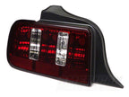 Raxiom 05-09 Ford Mustang Coyote Tail Lights- Black Housing (Smoked Lens)