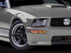 Raxiom 05-09 Ford Mustang Excluding GT500 LED Halo Projector Headlights- Black Housing (Clear Lens)
