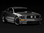 Raxiom 05-09 Ford Mustang Excluding GT500 LED Halo Projector Headlights- Black Housing (Clear Lens)