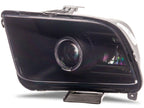Raxiom 05-09 Ford Mustang w/ Factory Halogen LED Halo Headlights- Black Housing (Smoked Lens)