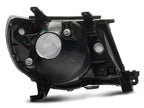 Raxiom 05-11 Toyota Tacoma Axial Series OE Replacement Headlights- Black Housing (Clear Lens)