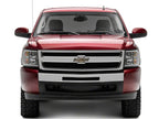 Raxiom 07-13 Chevrolet Silverado 1500 Axial Series Headlights w/ LED Bar- Black Housing (Clear Lens)
