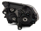 Raxiom 07-13 Toyota Tundra Axial Projector Headlights w/ SEQL LED Bar- Black Housing (Clear Lens)