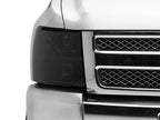 Raxiom 07-14 Chevrolet Silverado 1500 HD Axial OEM Rep Headlights- Chrome Housing- Smoked Lens