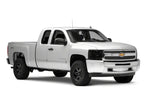 Raxiom 07-14 Chevrolet Silverado 1500 HD Axial OEM Rep Headlights- Chrome Housing- Smoked Lens