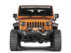 Raxiom 07-18 Jeep Wrangler JK 20-In Light Bar Hood Mounting Brackets