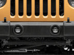 Raxiom 07-18 Jeep Wrangler JK Axial Series 4-In LED Fog Lights- Clear