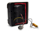 Raxiom 07-18 Jeep Wrangler JK Axial Series Carver LED Tail Lights- Black Housing (Smoked Lens)