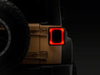 Raxiom 07-18 Jeep Wrangler JK Axial Series Carver LED Tail Lights- Black Housing (Smoked Lens)