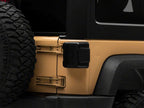 Raxiom 07-18 Jeep Wrangler JK Axial Series Carver LED Tail Lights- Black Housing (Smoked Lens)
