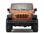 Raxiom 07-23 Jeep Wrangler JK & JL Axial Series Tri-Bar LED Fog Lights- Amber