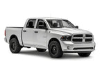 Raxiom 09-18 Dodge RAM 1500/2500/3500 Axial Series Headlights w/ LED Bar- Black Housing (Clear Lens)