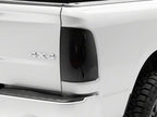 Raxiom 09-18 Dodge RAM 1500/2500/3500 Axial Series LED Tail Lights- Black Housing- Smoked Lens