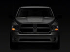 Raxiom 09-18 Dodge RAM 1500 Axial OEM Rep Headlights w/ Single Bulb- Chrome Housing (Clear Lens)