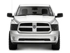 Raxiom 09-18 Dodge RAM 1500 Axial OEM Rep Headlights w/ Single Bulb- Chrome Housing (Smoked Lens)