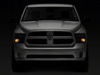 Raxiom 09-18 Dodge RAM 1500 Axial Series Euro Style Headlights w/ Dual Bulb Blk Housing (Clear Lens)