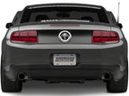 Raxiom 10-12 Ford Mustang Aero Tail Lights- Black Housing (Smoked Lens)
