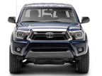 Raxiom 12-15 Toyota Tacoma Axial Projector Headlights w/ SEQL LED Bar- Black Housing (Clear Lens)