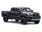 Raxiom 12-15 Toyota Tacoma Axial Projector Headlights w/ SEQL LED Bar- Black Housing (Clear Lens)