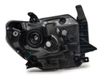Raxiom 14-21 Toyota Tundra Axial Series Headlights w/ LED Bar- Black Housing (Clear Lens)