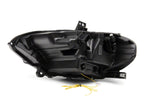 Raxiom 18-23 Ford Mustang GT EcoBoost LED Projector Headlights- Black Housing (Clear Lens)