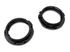 Raxiom 18-23 Jeep Wrangler JL 7-In Headlight Retro-Fit Kit w/ Harness- Black Housing (Clear Lens)