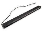 Raxiom 18-23 Jeep Wrangler JL Axial Series 30-In Single Row LED Light Bar w/ Hood Mounting Brackets