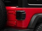 Raxiom 18-23 Jeep Wrangler JL Axial Series Carver LED Tail Lights- Black Housing (Smoked Lens)