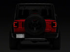 Raxiom 18-23 Jeep Wrangler JL Axial Series LED Tail Lights- Black Housing (Smoked Lens)