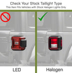 Raxiom 18-23 Jeep Wrangler JL Axial Series LED Tail Lights- Black Housing (Smoked Lens)
