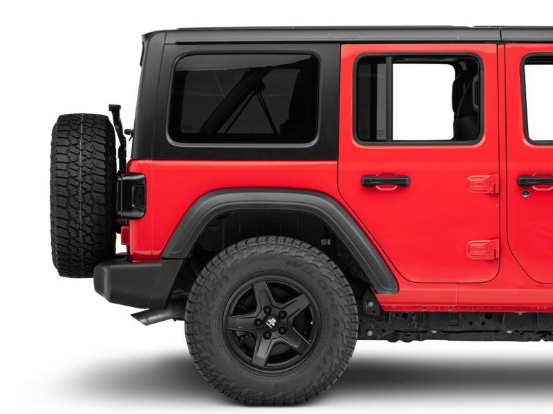 Raxiom 18-23 Jeep Wrangler JL Axial Series LED Tail Lights- Black Housing (Smoked Lens)