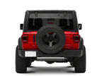 Raxiom 18-23 Jeep Wrangler JL Horizon LED Tail Lights- Black Housing- Red Lens