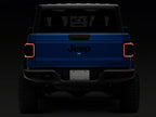 Raxiom 20-23 Jeep Gladiator JT Axial Series LED Tail Lights- Black Housing (Smoked Lens)