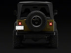 Raxiom 76-06 Jeep CJ7 Wrangler YJ & TJ Gladiator LED Tail Lights- Black Housing (Smoked Lens)