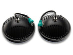 Raxiom 97-18 Jeep Wrangler TJ & JK Axial 7-In LED Headlights w/ DRL - Black Housing (Clear Lens)