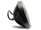 Raxiom 97-18 Jeep Wrangler TJ & JK Axial 7-In LED Headlights w/ DRL - Black Housing (Clear Lens)