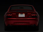 Raxiom 99-04 Ford Mustang Axial Series Altezza Style Tail Lights- Black Housing (Smoked Lens)