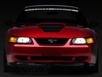 Raxiom 99-04 Ford Mustang Axial Series OE Style Headlights- Chrome Housing (Clear Lens)