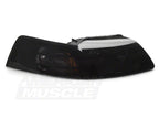 Raxiom 99-04 Ford Mustang Axial Series Projector Headlights- Black Housing (Smoked Lens)