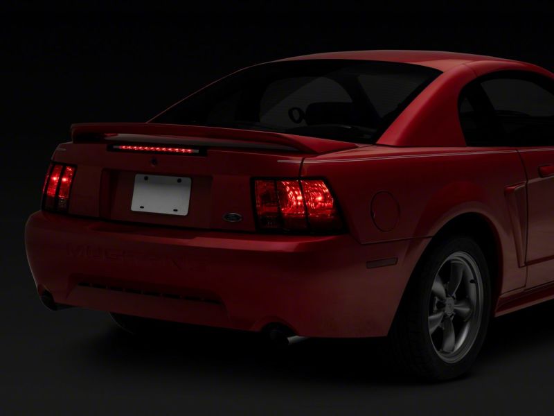 Raxiom 99-04 Ford Mustang Excluding 03-04 Cobra Axial Series LED Third Brake Light- Clear Lens