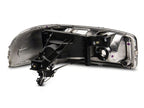 Raxiom 99-06 GMC Sierra 1500 Axial Series Headlights w/ LED Bar- Black Housing (Clear Lens)