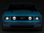 Raxiom 05-09 Ford Mustang GT Axial Series LED Halo Fog Lights
