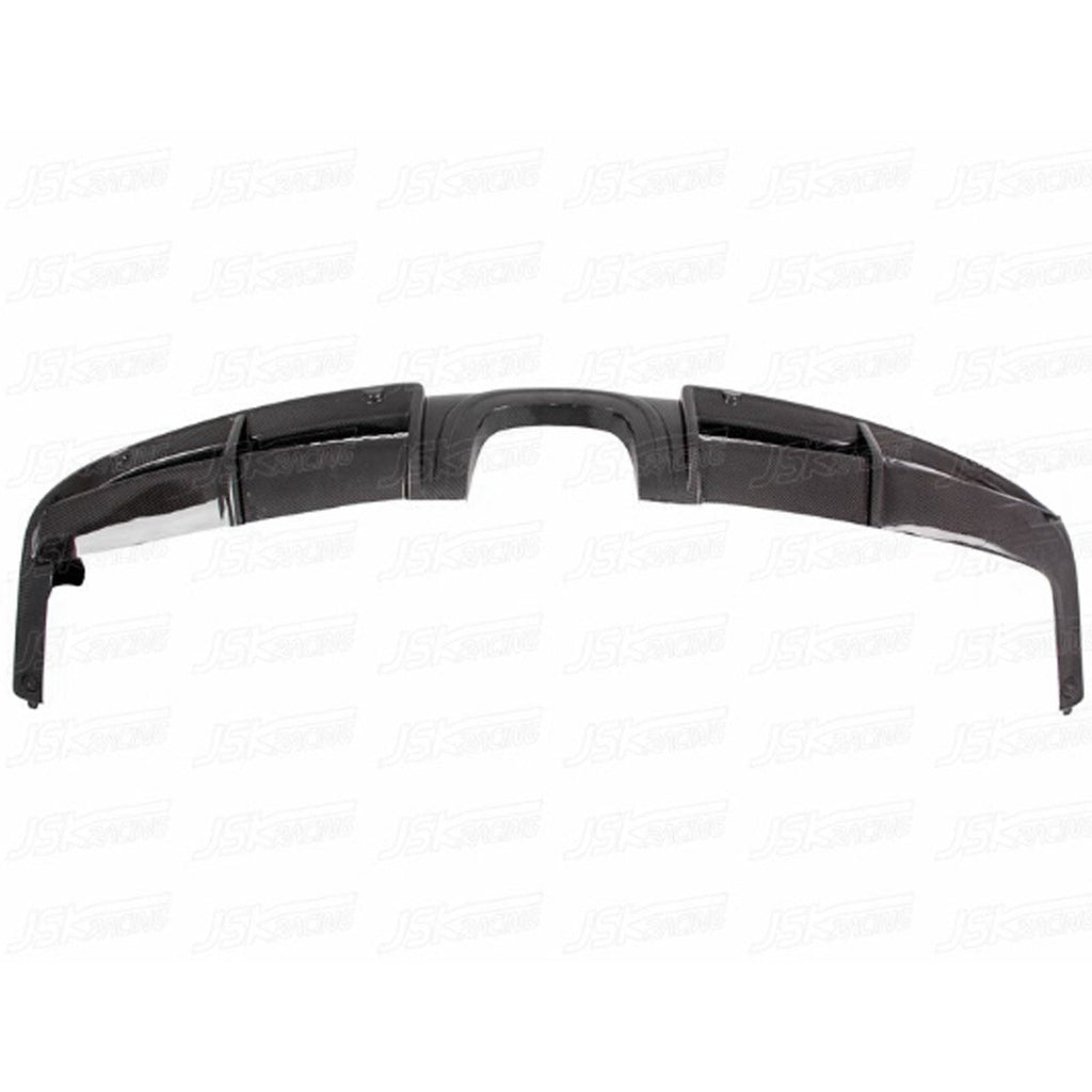 GT4 Style Carbon Fiber Rear Bumper Diffuser Lip for Porsche Boxster Cayman 981 13-15 - Bull Boost Performance