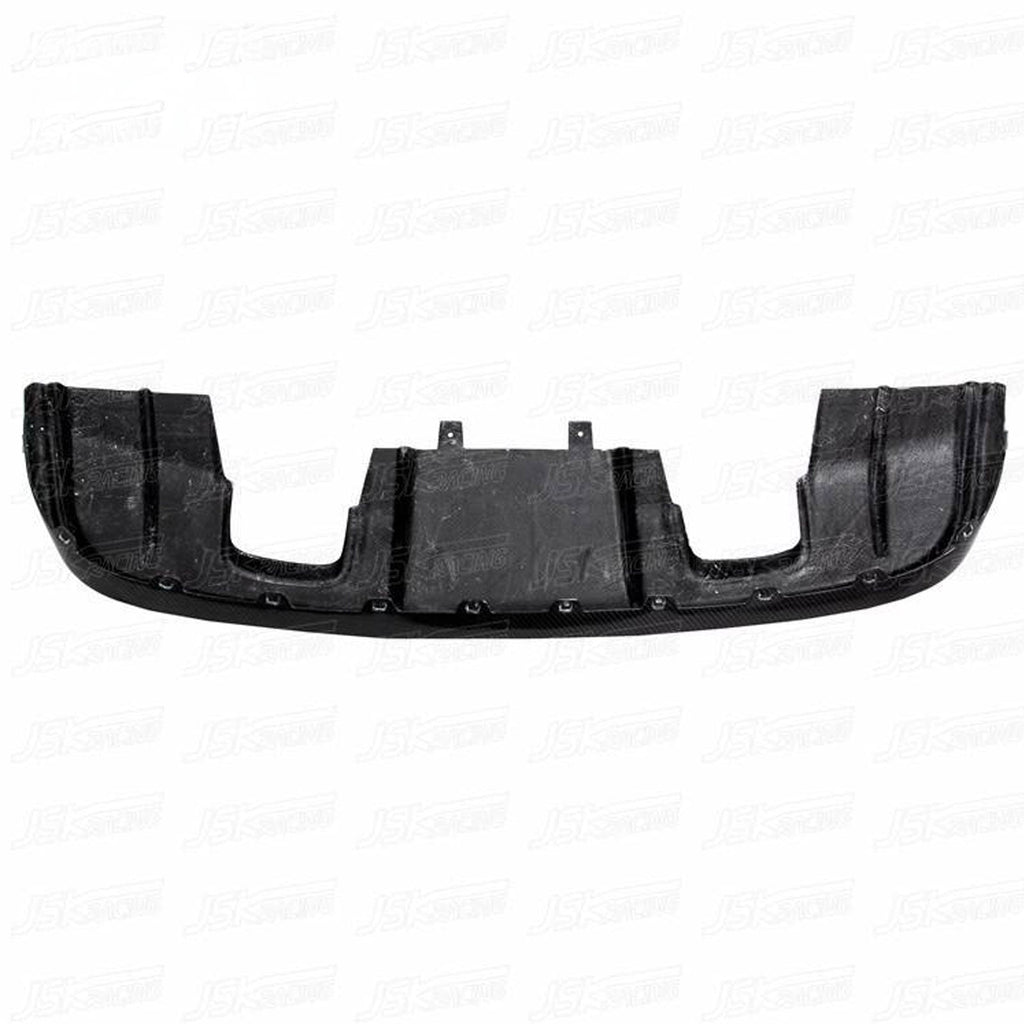 GT4 Style Carbon Fiber Rear Bumper Lip for Porsche Cayman 718 16-19 - Bull Boost Performance